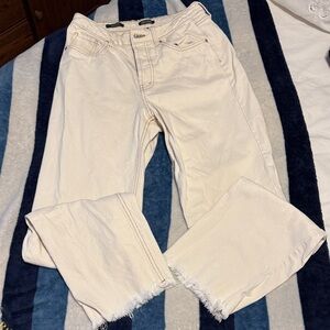 Wild Fable Cream Straight Leg Jeans